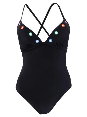 Hula Honey Women's Festival Dream Embellished One-Piece Swimsuit 