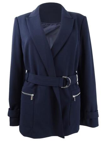 Calvin Klein Women's Belted Jacket 