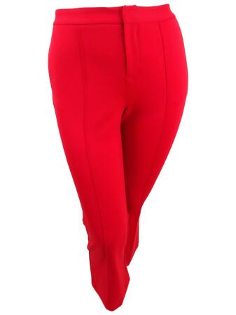 Bar III Women's Cropped Kick Flare Pants 