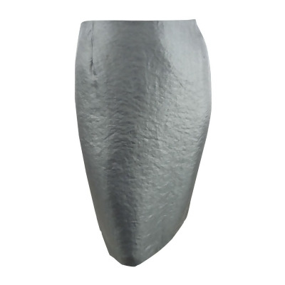 Kasper Women's Plus Size Metallic Pencil Skirt 