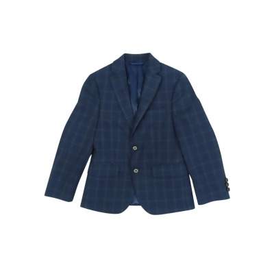 Lauren Ralph Lauren Boys Classic-Fit Stretch Windowpane Suit Jacket 