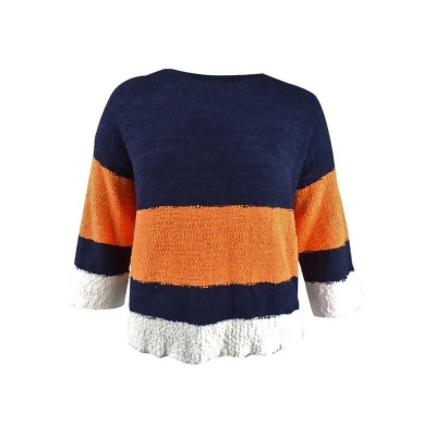 Vince Camuto Women's Striped Teddy Bear Sweater 