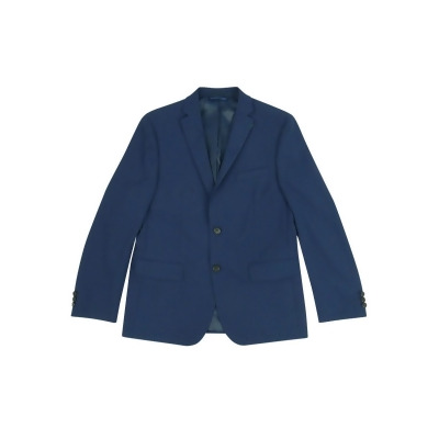 Lauren Ralph Lauren Boys Classic-Fit Stretch Mini-Grid Suit Jacket (18R, Navy) 