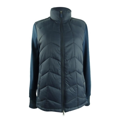 Barbour Women's Winifred Jersey & Quilted Jacket (12, Navy) 
