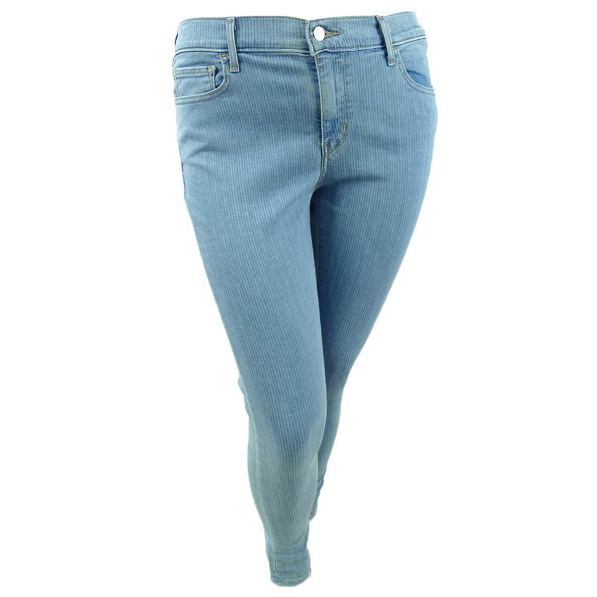 Levi's Women's 710 Striped Super Skinny Jeans