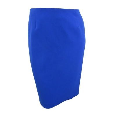 Kasper Women's Plus Size Pencil Skirt (24W, Sapphire) 