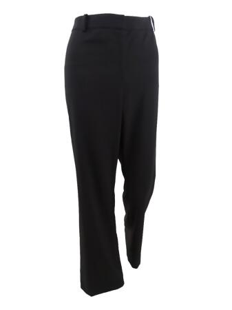 Calvin Klein Women's Flared-Leg Pants (8, Black)