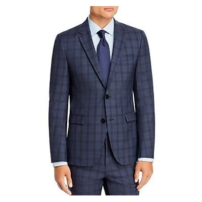 Hugo Boss Men's Astian Plaid Extra Slim Fit Suit Jacket 