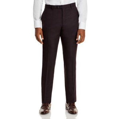 John Varvatos Star USA Men's Windowpane Plaid Suit Pants 