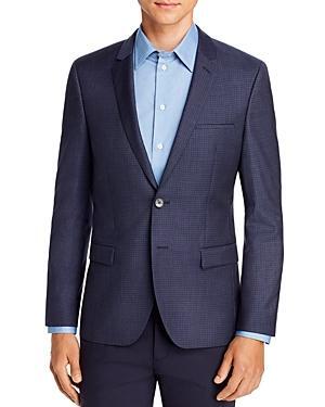 Hugo Boss Men's Arti Houndstooth Check Extra Slim Fit Suit Jacket 