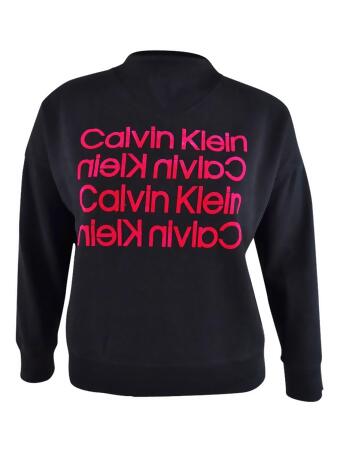 Calvin Klein Performance Women's Fleece Calvin Klein Hoodie, Chianti at   Women's Clothing store