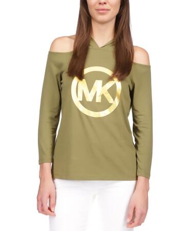 Michael kors hoodie clearance womens olive