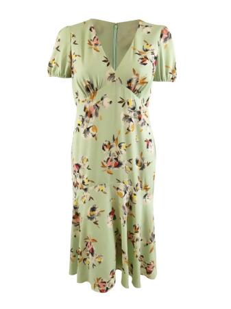 Ralph lauren cheap floral crepe dress