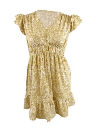 Michael kors clearance flutter sleeve dress