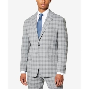 UPC 670589047934 product image for Sean John Men's Classic-Fit Patterned Suit Jacket 50R, Grey - All | upcitemdb.com