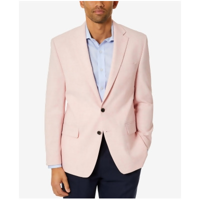 Club Room Men's Classic-Fit Solid Sport Coat (40L, Pink) 