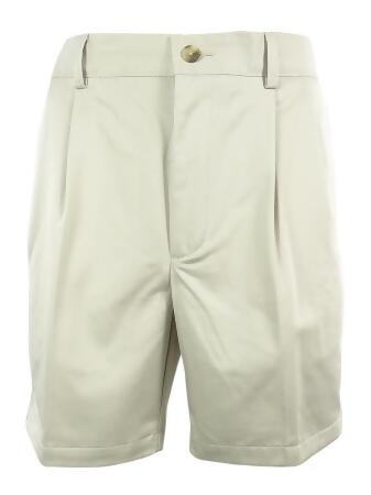 Roundtree Yorke Big Tall Men's Classic Fit Pleated Shorts - 52 Big