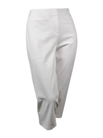 Charter Club Women's Faux Pocket Classic Fit Capri Pant - 4P