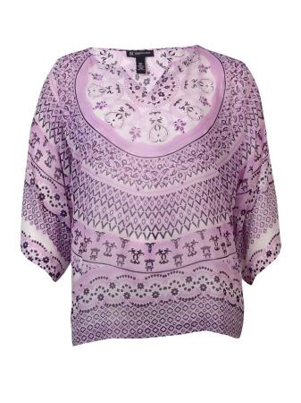 Inc Women's V-neck Dolman Sleeve Blouse - 18W