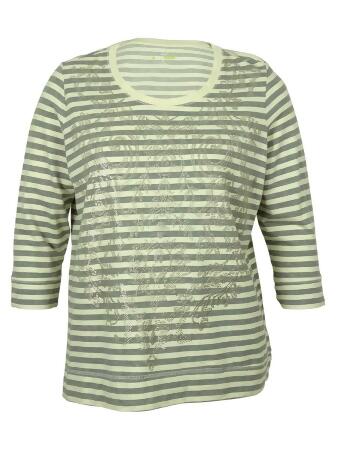 Style Co Women's Striped Sweatshirt - 3X