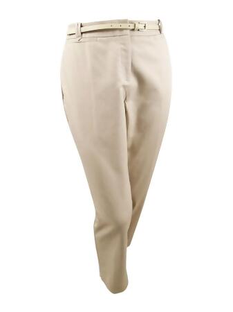 Charter Club Women's Tummy Slimming Slim Leg Ankle Dress Pants - 8P