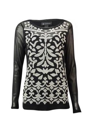 Inc International Concepts Women's Embriodered Illusion Top - PXS