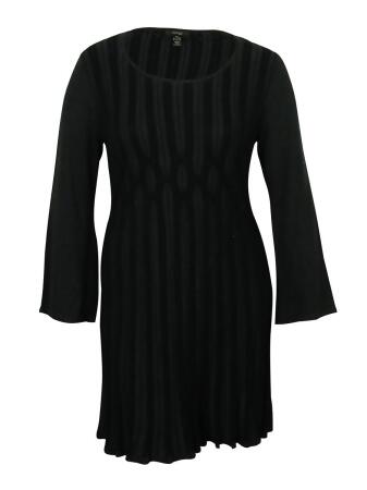 Style Co Women's Ribbed Sweater Dress - PS