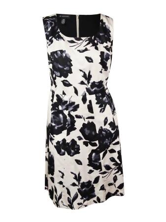 Inc Women's Floral Cotton Blend A-Line Dress - 6P