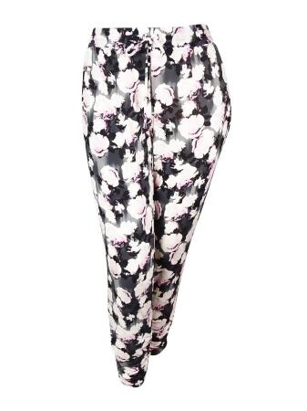 Inc Internation Concepts Women's Floral Jersey Pant - XL