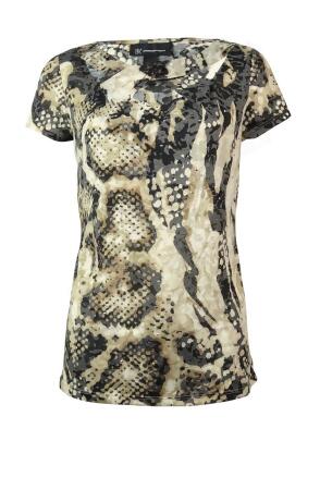 Inc International Concepts Women's Cutout Burnout Top - S