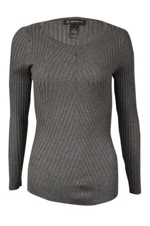 Inc International Concepts Women's Ribbed Sweater Top - PXL