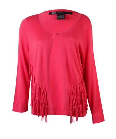 Inc International Concepts Women's Fringed Knit Cardigan - XL