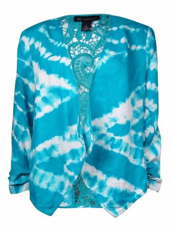 Inc International Concepts Women's Tie-Dyed Linen Cardigan - S