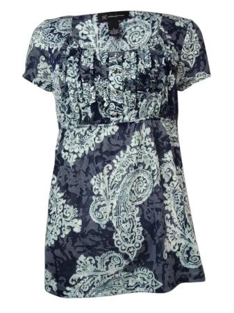 Inc International Concepts Women's Ruffled Knit Blouse - XS