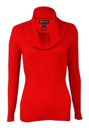 Inc International Concepts Women's Ribbed Cowl Sweater - XS