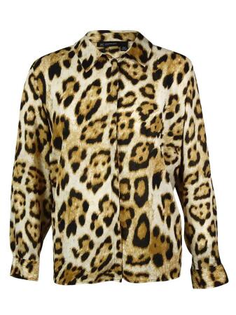 Inc International Concept Women's Animal Chiffon Blouse - 24W