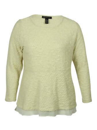 Inc International Concepts Women's Layered Look Sweater - 0X