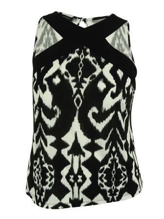 Inc International Concepts Women's Ikat Tank Top - 1X