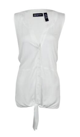 Inc International Concepts Women's Tie-Front Sleeveless Top - PL