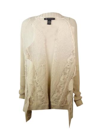 Inc International Concepts Women's Ombre Pointelle Cardigan - PXS