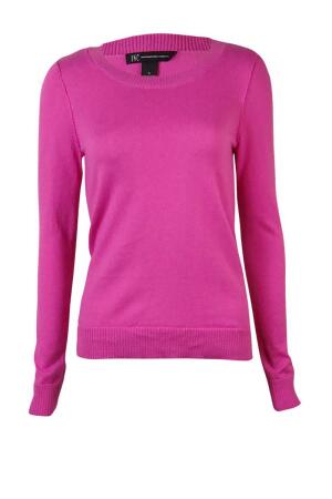 Inc International Concepts Women's Inverted Seam Sweater - M