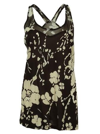 Inc International Concepts Women's Floral Print Tank Top - L