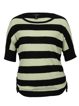 Style Co Women's Striped Sweater - 1X