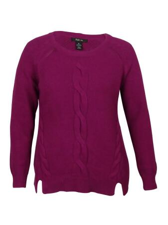 Style Co Women's Front Cable-Knit Detail Sweater - PXS