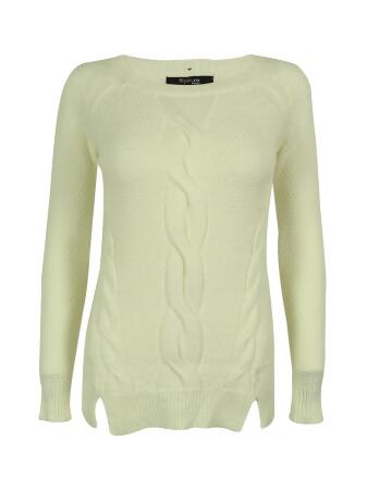 Style Co Women's Front Cable-Knit Detail Sweater - PXS