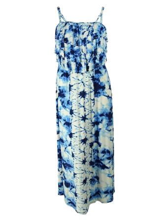 Style Co Women's Tie Dye Maxi Dress - 0X