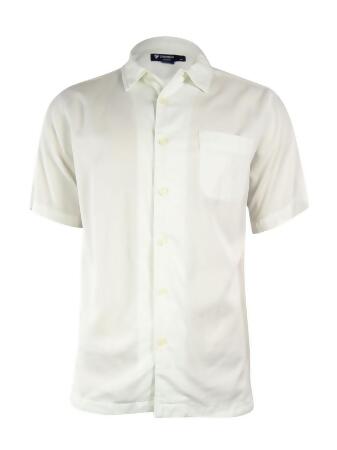 Cremieux Classics Men's Solid Twill Casual Shirt - S