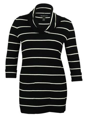 Inc International Concepts Women's Stripe Tunic Sweater - 0X