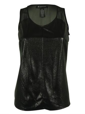 Inc International Concepts Women's Sleeveless Metallic Top - PS