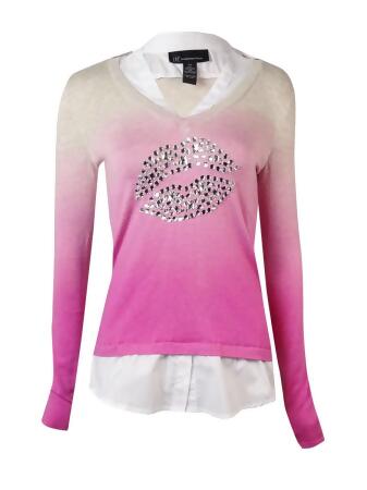 Inc International Concepts Women's Layered Ombre Top - XS